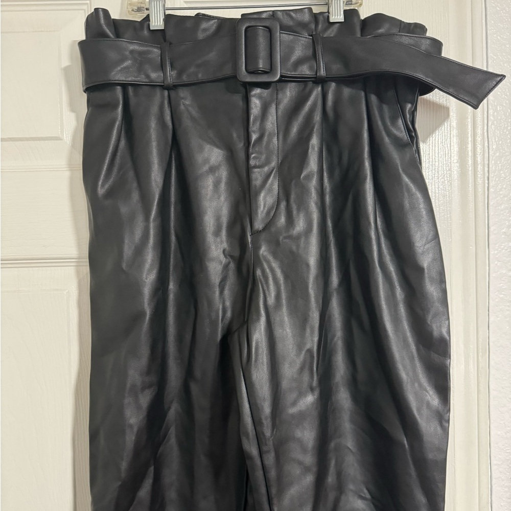 Leather pants